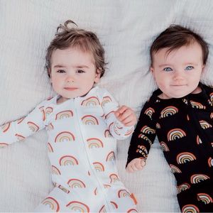 3-6 month rainbow baby onsie